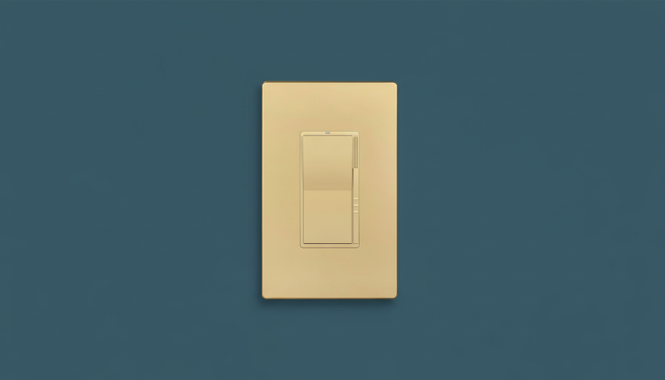 The Best Gold Dimmer Switch for Shared Socialist Spaces